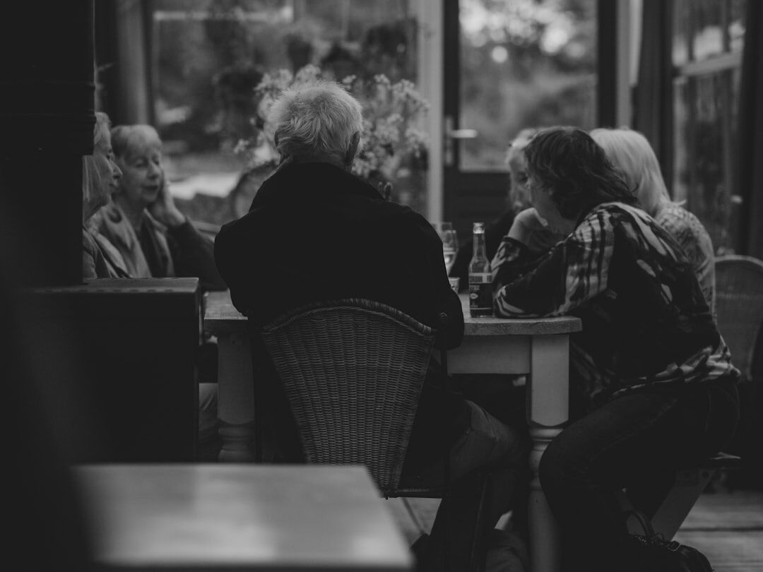 group discussion table