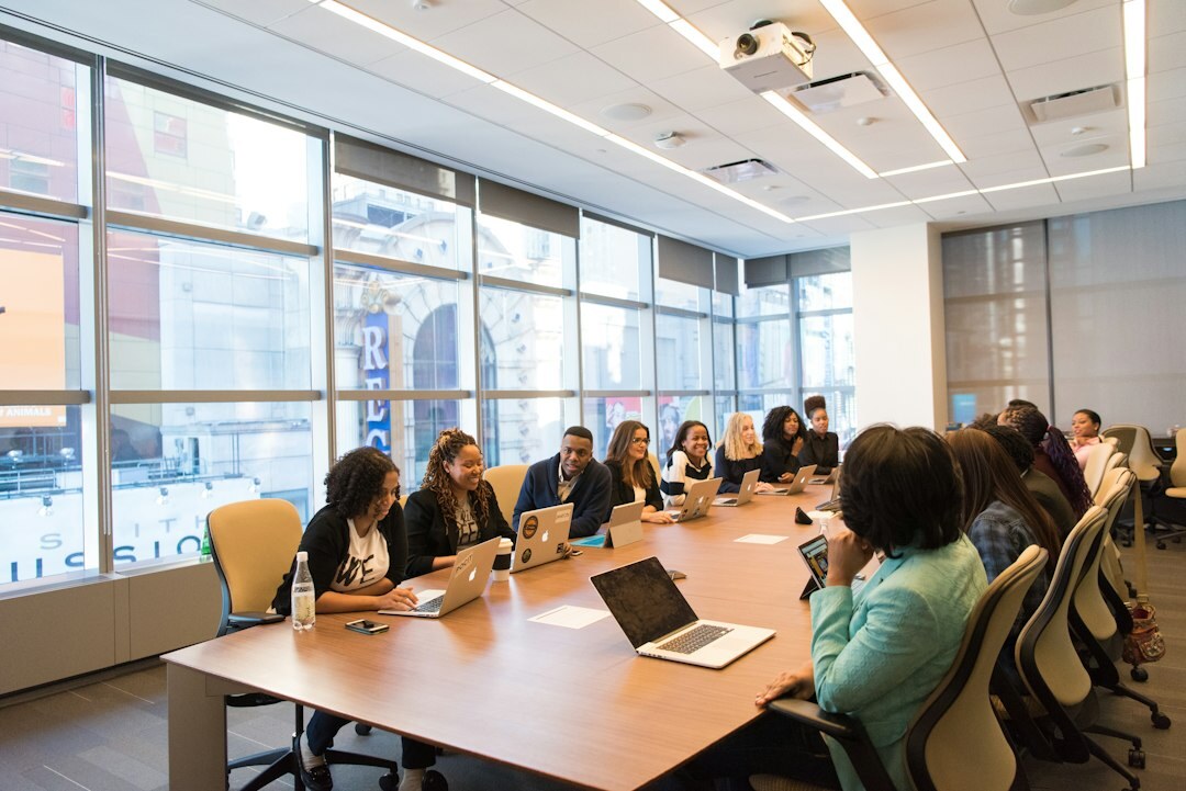 citizens in meeting room