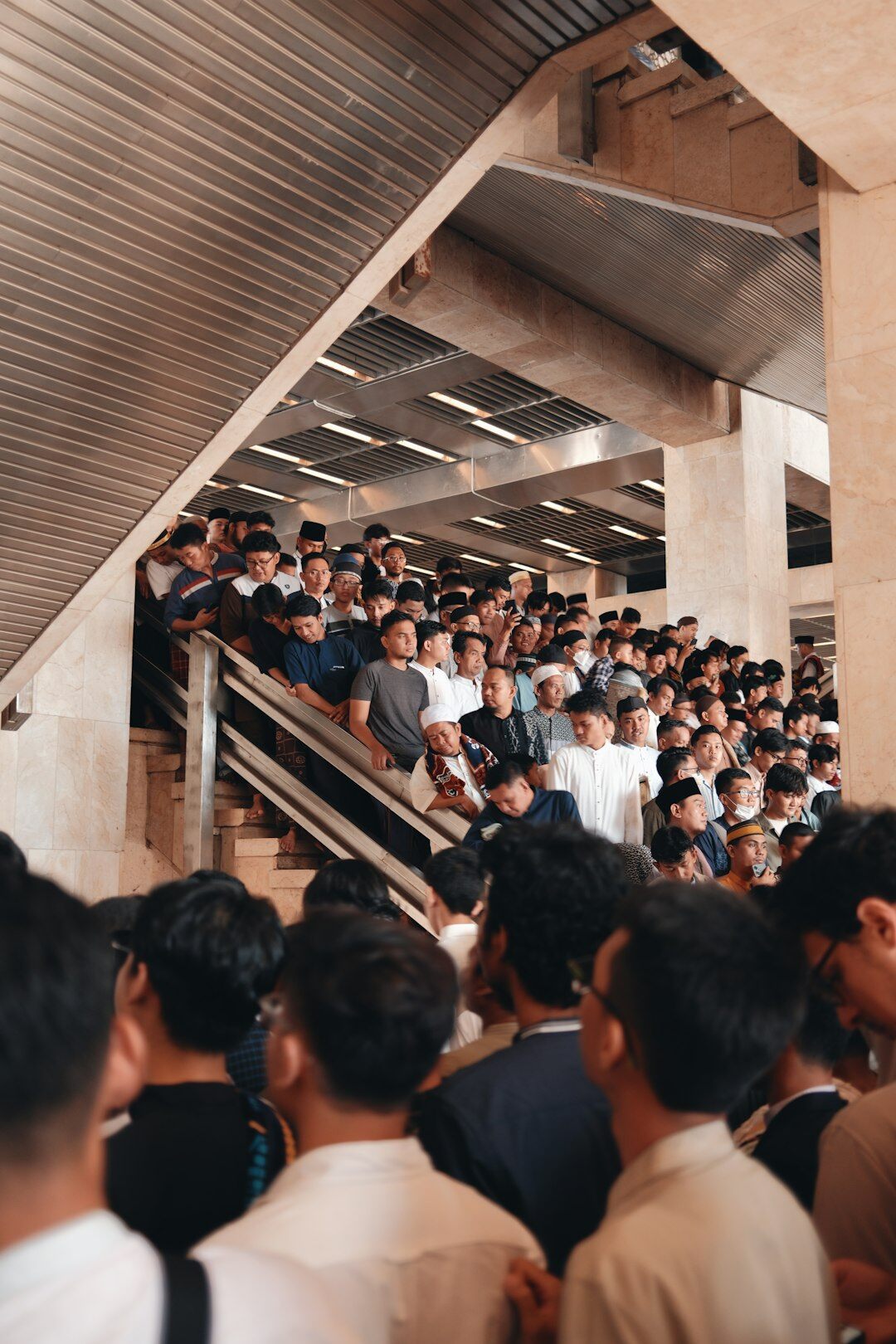 citizens gathering in community hall